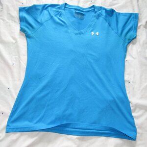 Light Blue Under Armour Activewear T-shirt